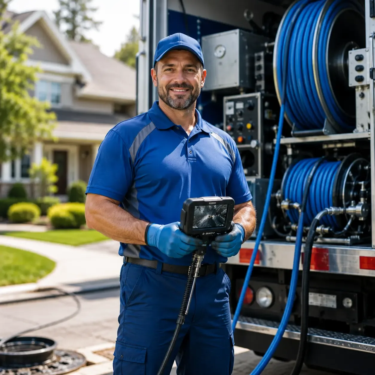 Local outdoor drain cleaning specialists in Cedarville, AR